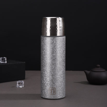 New High-Looking Pure Titanium Insulated Titanium Cup, Light Luxury and High-End Business Gift Water Cup, High-End Household Tea Cup