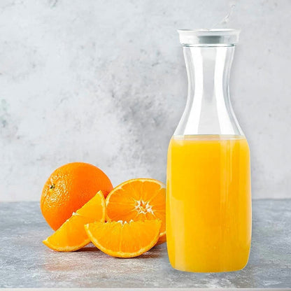 1500ml Juice Bottle, Milk Bottle, 50 oz Sealed Lid Cold Water Bottle, Plastic Jug, Beverage Bottle, Coffee Cold Brew Pot