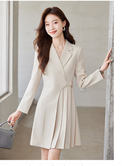 Gao Ding Light Luxury Suit dress Women's 2024 New Business Wear Business Commuter Gold Store Sales Department Work Clothes