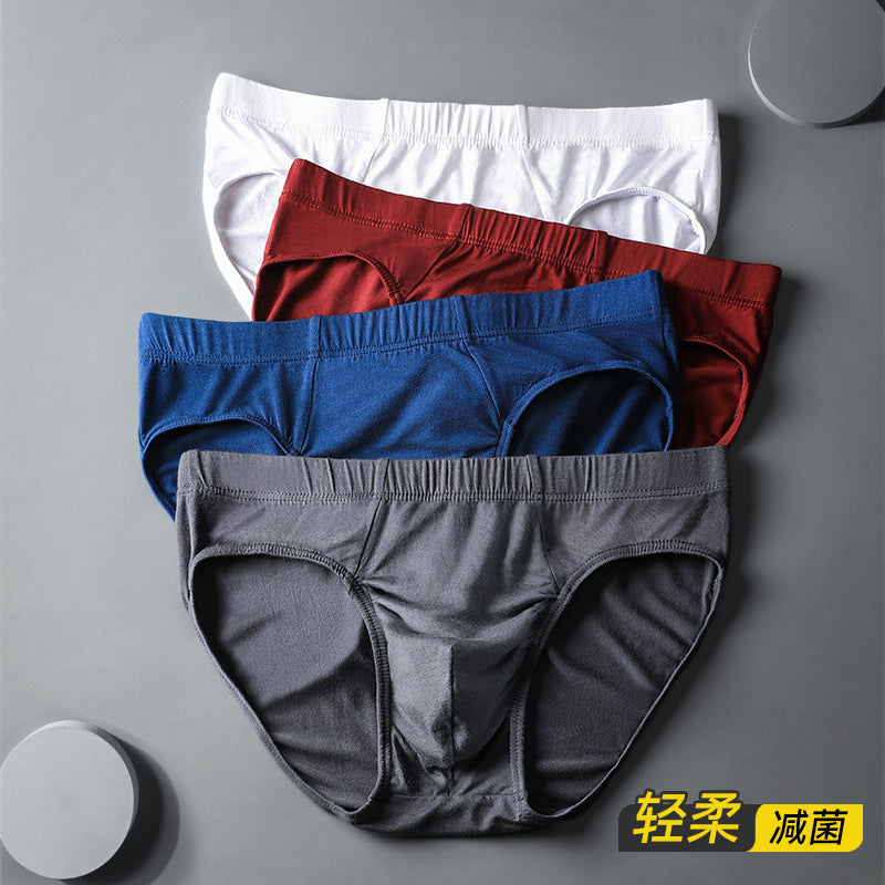 Men's Briefs Plus Size Underwear Men's Summer Thin Underpants Youth Sex Confusion Men's Comfortable Breathable Shorts