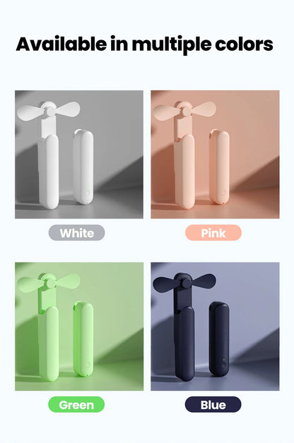 Portable Mini Fan Handheld Small Fan Extendable USB to Type C Charging Fan 2-in-1 Multi-Functional Mobile Phone Charging Fan