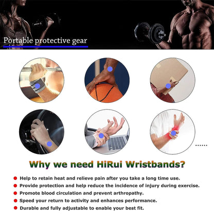 1Pcs Adjustable Wrist Support Brace Wrist Wraps for Men Women,WristBands Compression Straps Sleeve for Fitness,Sprains,Arthritis