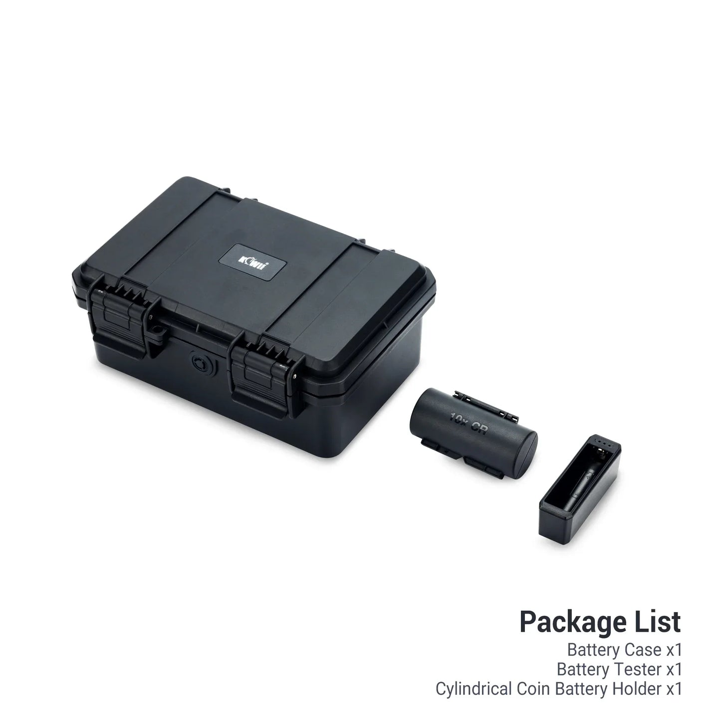 Multi Slots 18650/21700/AA/AAA/Coin Battery Case Storage Box Container Holder IP67 Waterproof And Dustproof Battery Storage Box