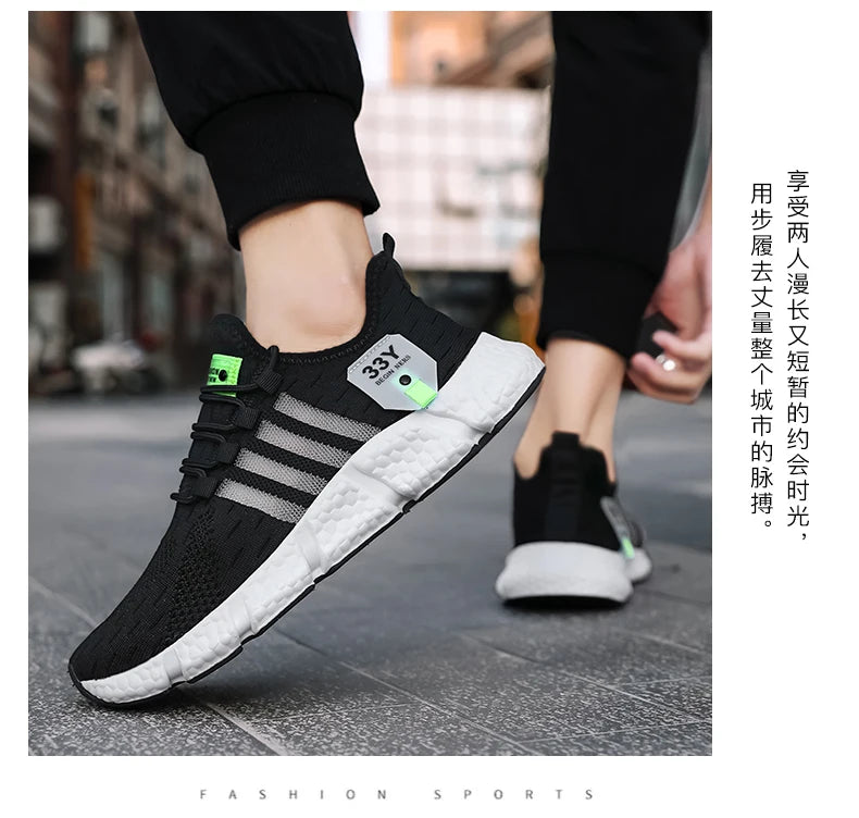Men Shoes Autumn Soft Casual Shoes Lightweight Mesh Sports Running Shoes Men Sneakers Tenis Masculino Zapatillas Hombre