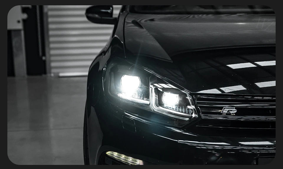 Headlight For VW Golf 6 MK6 2009-2013 Car автомобильные товары LED DRL Hella 5 Xenon Lens Hid H7 Golf6 Car Accessories