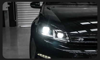 Headlight For VW Golf 6 MK6 2009-2013 Car автомобильные товары LED DRL Hella 5 Xenon Lens Hid H7 Golf6 Car Accessories