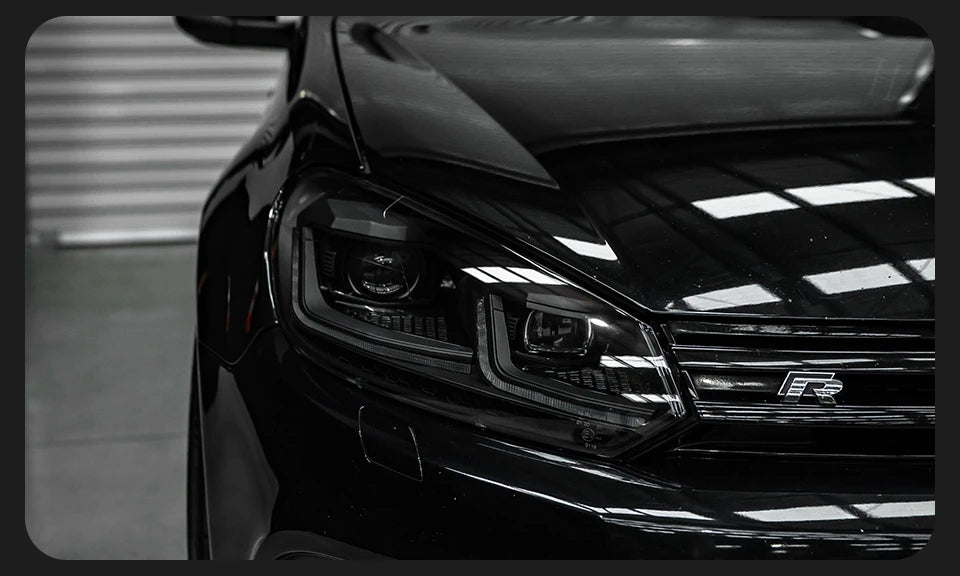 Headlight For VW Golf 6 MK6 2009-2013 Car автомобильные товары LED DRL Hella 5 Xenon Lens Hid H7 Golf6 Car Accessories