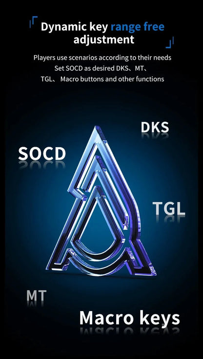 New Ajazz Ak820 Max Ultra/MAX Magnetic Switch Mechanical Keyboard 8k 128khz 0.01mm Rgb Customized Wired Gaming Keybaord E-Sports