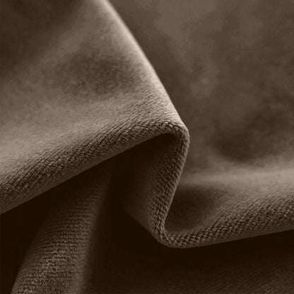 Luxury Velvet Blackout Curtain [1 Panel] Soundproof Room Darkening Drapery Heavyweight Soft Window Panel for Bedroom & Theater