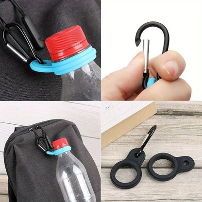 Climbing Bottle Holder Hanging Buckle Running Outdoor Sports Bottle Hook Bottle Clip Buckle Tool Silicone
