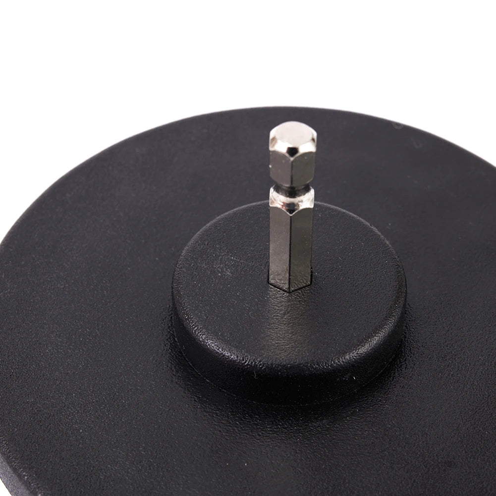 1PC 4-Inch Soft Drill Brush Attachment for Electric Scrubber - Carpet Leather Upholstery Car Tire Cleaner Accessory