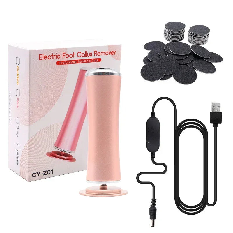 USB electric dead skin pedicure automatic foot grinder foot polish foot skin exfoliating pedicure machine