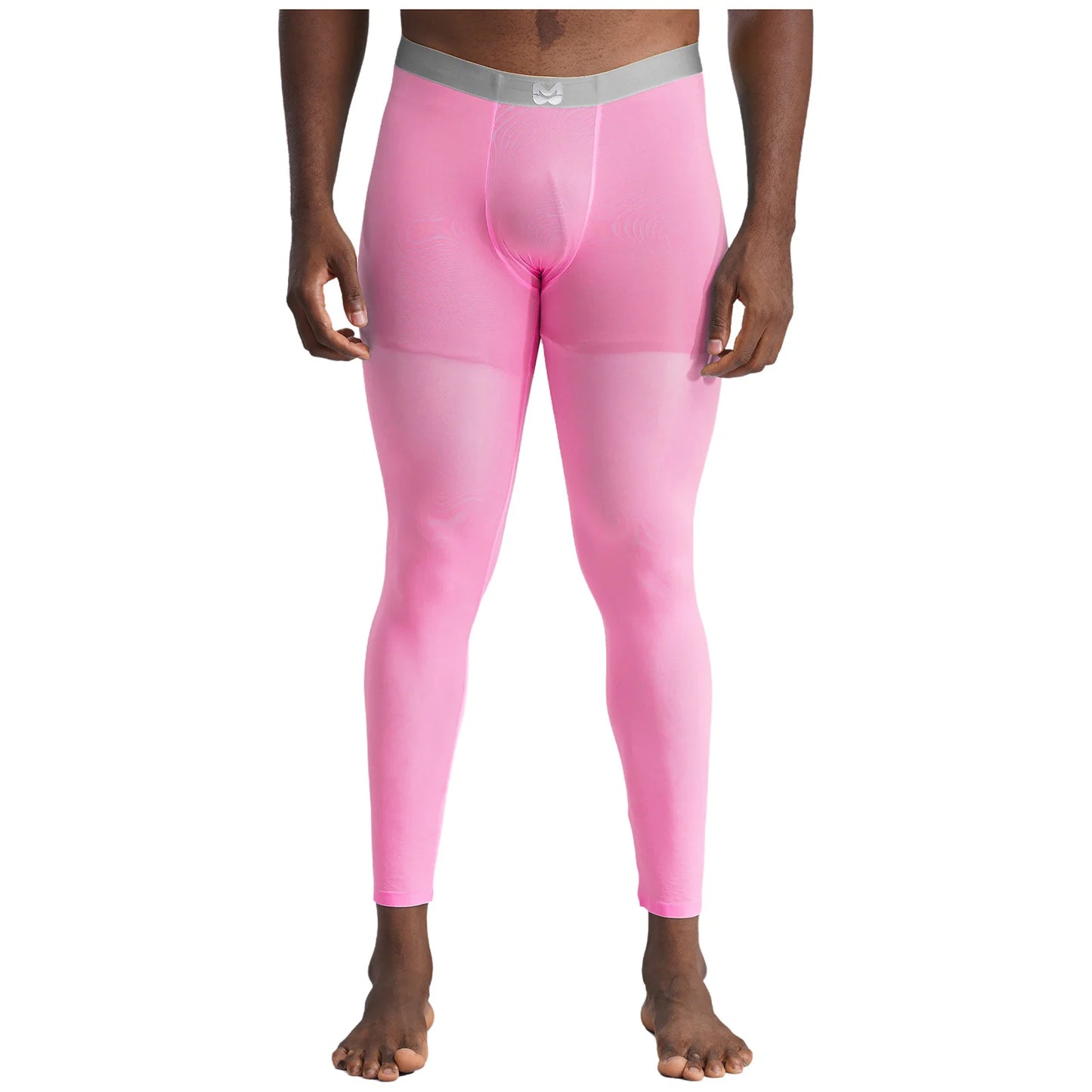 Men's Clothings Gym Pants Bulge Pouch Seamless Stretchy Tights Sweatpants Silky Yoga Pants Fitness Leggings Sports Cycling Pants