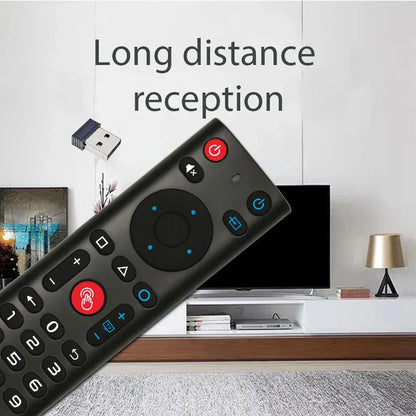 BPR3S PLUS BT Air Mouse Voice Function IR learning TV 2.4G Wireless Remote Controller With Gyroscope for Android TV Box/PC