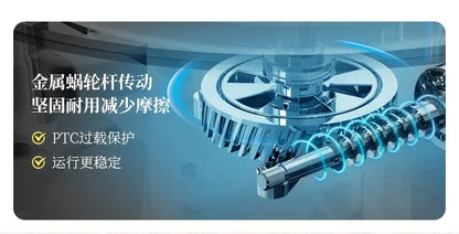 5L Electric Dough Mixer Household Timing Dough Kneading Machine Stand Mixer Microcomputer Control Flour Fermentation Mixer