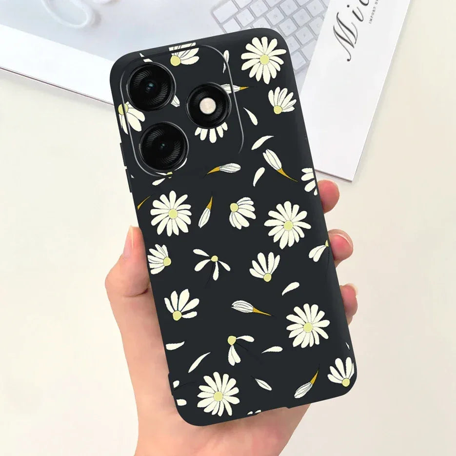For Tecno Spark 20 Case Spark 20C BG7n Prety Girls Butterfly Painted Phone Case For Tecno Spark 20 Pro Spark20 C Soft TPU Fundas