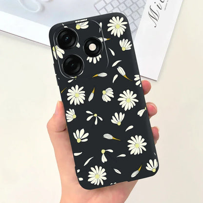 For Tecno Spark 20 Case Spark 20C BG7n Prety Girls Butterfly Painted Phone Case For Tecno Spark 20 Pro Spark20 C Soft TPU Fundas
