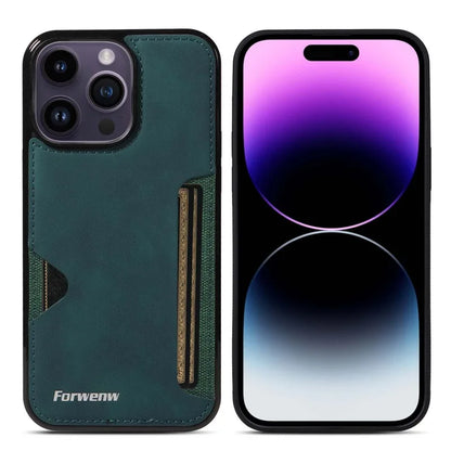 Retro Card Holder Phone Case for iPhone 17 16 15 14 13 12 11 Pro Max 16E Mini XS XR SE 7 8 Plus Busines Wallet PU Leather Cover