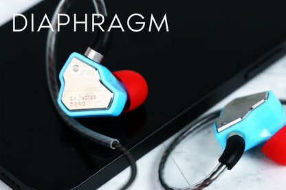 7Hz Salnotes Zero HiFi in Ear Earphone Metal Composite Diaphragm IEMs 10mm Dynamic Driver N52 Magnet Timeless Dioko