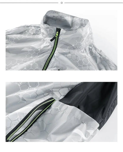 NEWS USB 12V/5V 4Fan Couples Summer Breathable Cooling Vest Sleeveless Fan Air Conditioner Jacket Heat Resistant Outdoor Workwea