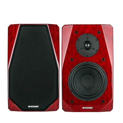 Winner TD-9 Passive Bookshelf Speakers with Wooden Cabinet, 2.0 Hi-Fi Audiophile Stereo System for Home Audio