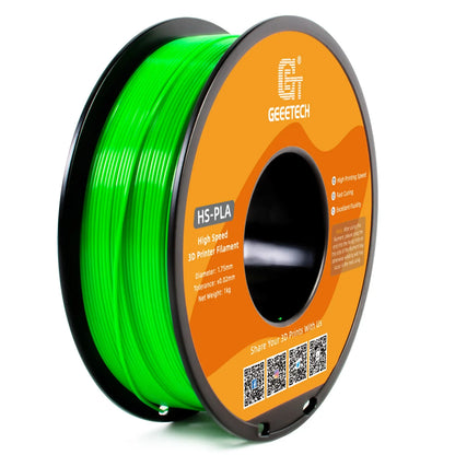 GEEETECH High-Speed PLA Filament 1.75mm 1kg 1 spool,Better Liquidity, Fast Curing, HS-PLA High-Speed 3D Printing Filament