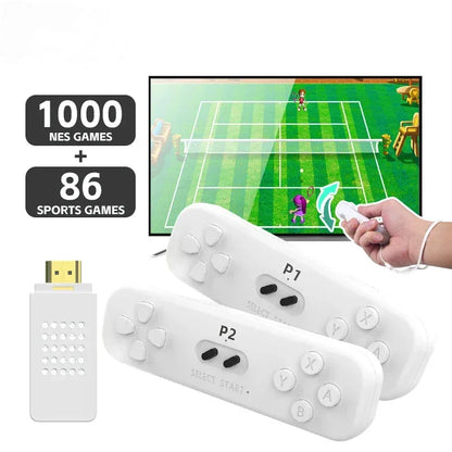 Retro Game  With 2.4G Wireless Controller 4k Classic Motion Sensing Game Console Video Game Built in 1000 NES Games