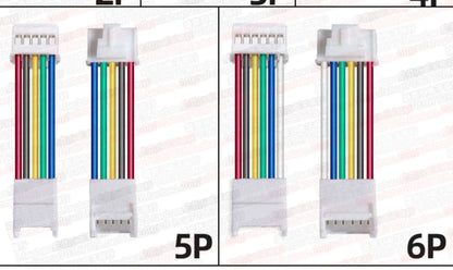 1.25/1.5/HY/PH2.0/XH/XHB/Dupont/SM2.54/2510/VH3.96 Connector Cable 2-6P Plug Socket Male Female Wire Connector Extension Cable