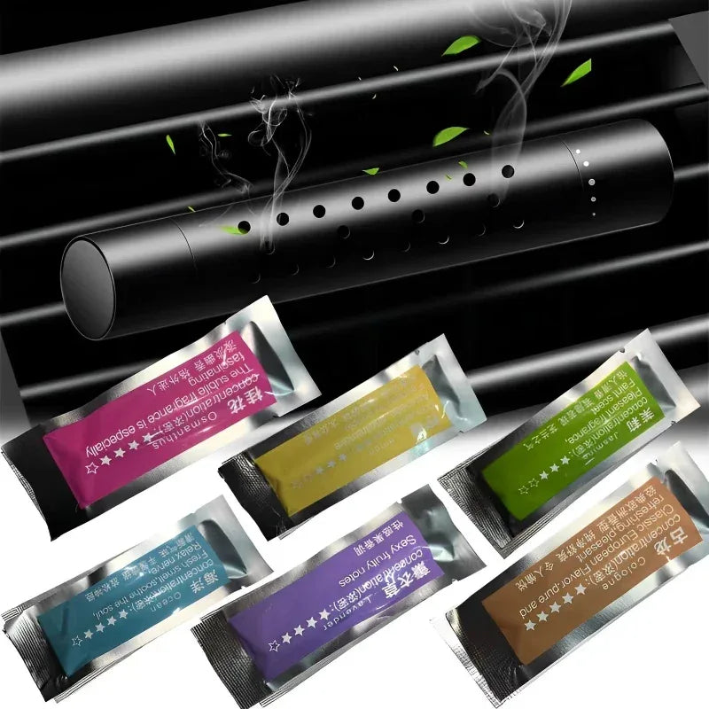 5/15pcs Car Air Freshener Smell In The Car Styling Air Vent Perfume Parfum Flavoring For Auto Interior Accessorie Air Freshener