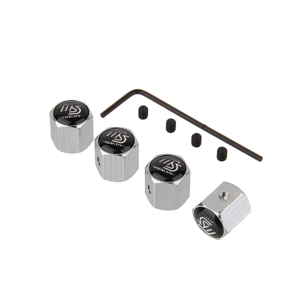 Car Wheel Anti-theft Valve Caps Tire Covers for Mazda CX7 CX5 CX9 Atenza RX8 RX7 MX3 MX5 Axela Speed6 MS Mazda Speed