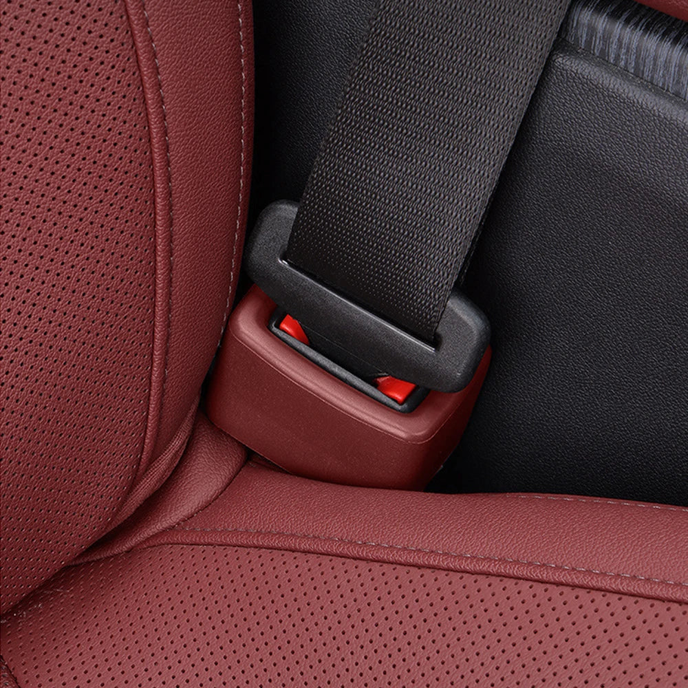 Car Seat Belt Buckle Cover Universal Car Safety Belt Anchor Socket EVA Anti-collision Protection Cover Car Interior Modification