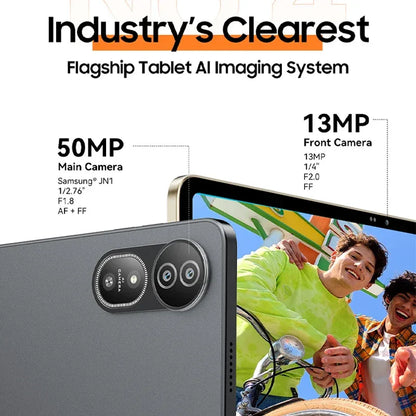 Blackview MEGA 12 Tablet 5G 12.2" 2.4K 120Hz Display Dimensity 7200 CPU IP69K Waterproof 50MP Camera 10000mAh Pad PC