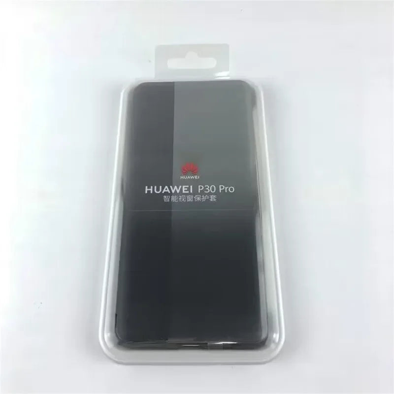 Original Huawei P30 Smart Wake Chip Mirror Phone Case For Huawei P30 PRO / P30 Smart View Clear Mirror Flip Cover Fundas Capa