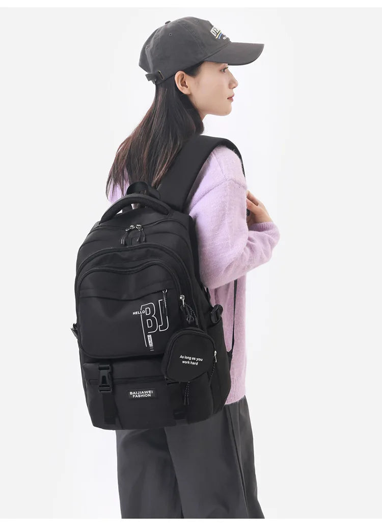 Teen Girls Backpacks for School 8-12 Years Students Casual Fashion Travel Backpacks Portability College Backpack for Women Bag