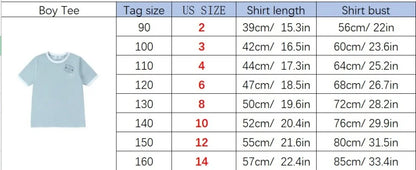 AP SS26 Ringer stamp jersey cotton collection summer boys girls fashion casual clothing dress set shirt family matching clothes