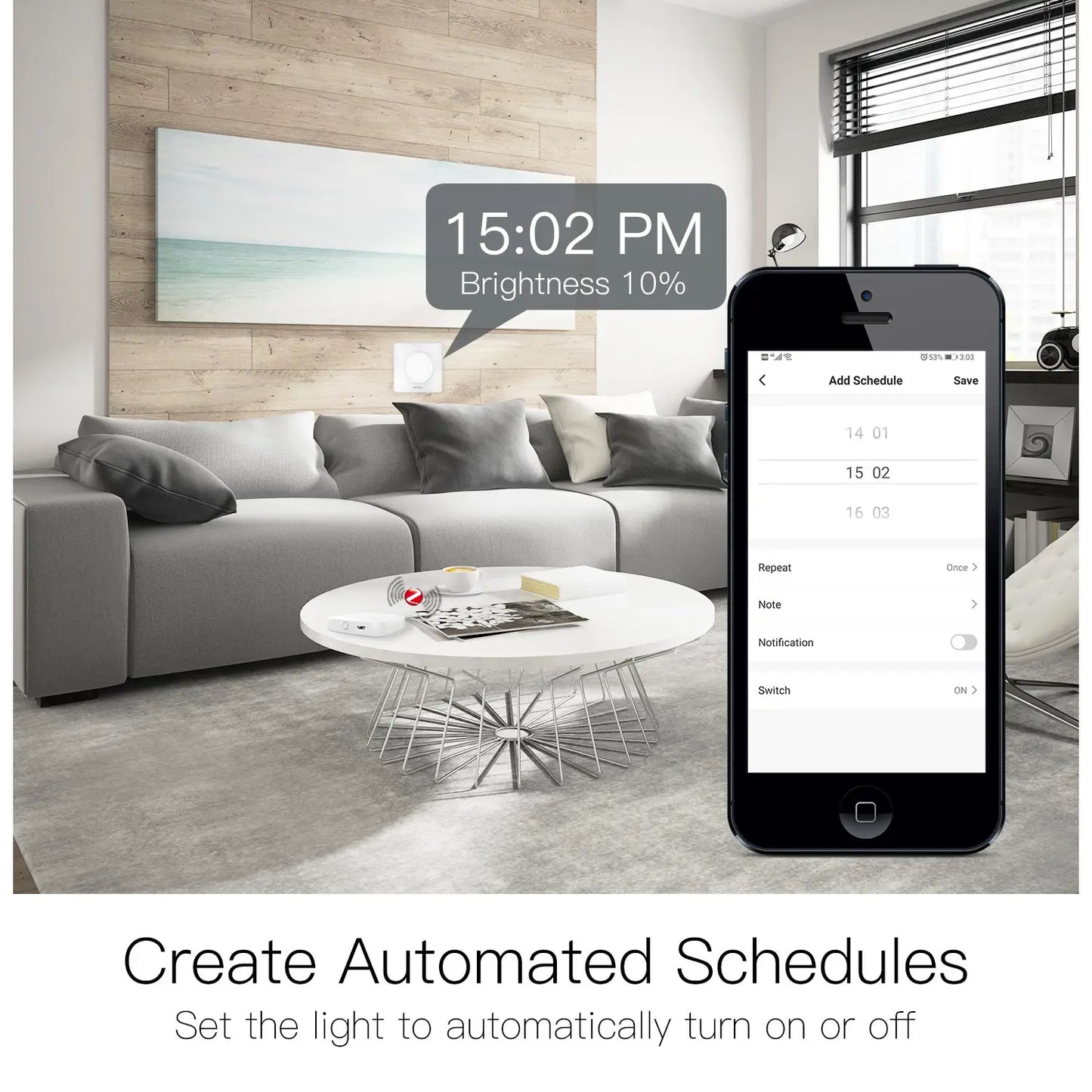 New ZigBee Smart Rotary/Touch Light Dimmer Switch Smart Life/Tuya APP Remote Control Works with Alexa Google Voice Assistants EU