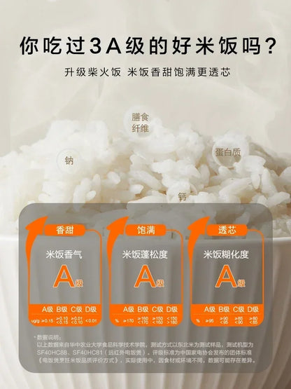 Far-infrared Kettle Rice Cooker Household 4 Liters Large-capacity Smart Rice Cooker Rice Cooker 220V Electric