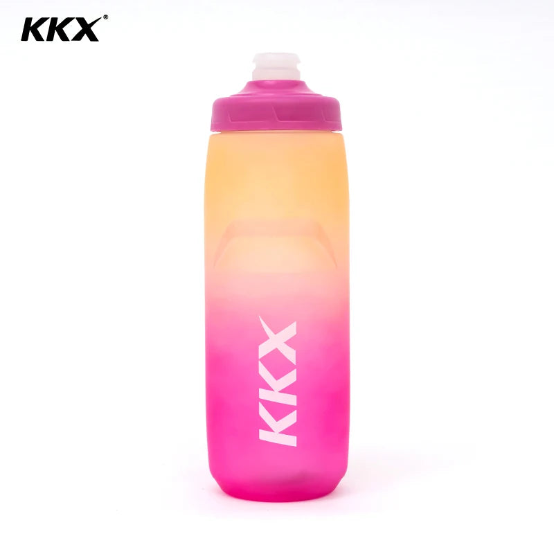KKX Outdoor Sports Bottle 620ml/750ml Bicycle Bottle MTB Road Gravel Bike Water Bottle  PP5 Portable Large Capacity Drink Kettle