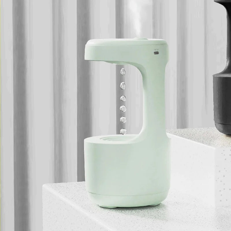 Anti-Gravity Humidifier New Ultrasonic Humidifier with Dual Power-Off Protection Large Capacity Air Humidifierw for Home/Office