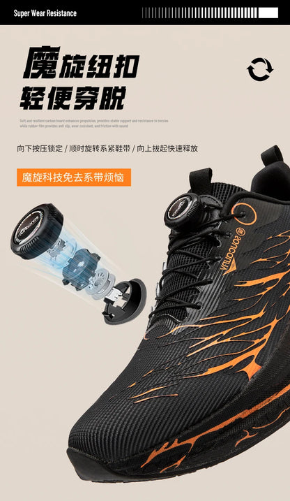 Fluorescence Running Shoes CarbonBoard Marathon Men Sports Casual Tenis Breathable Womens Comfortable Athletic Nonskid Sneakers