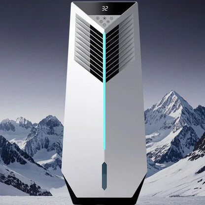 Cold air machine cooling fan household small floor-standing air conditioner mobile electric silent 2025 new water artifact