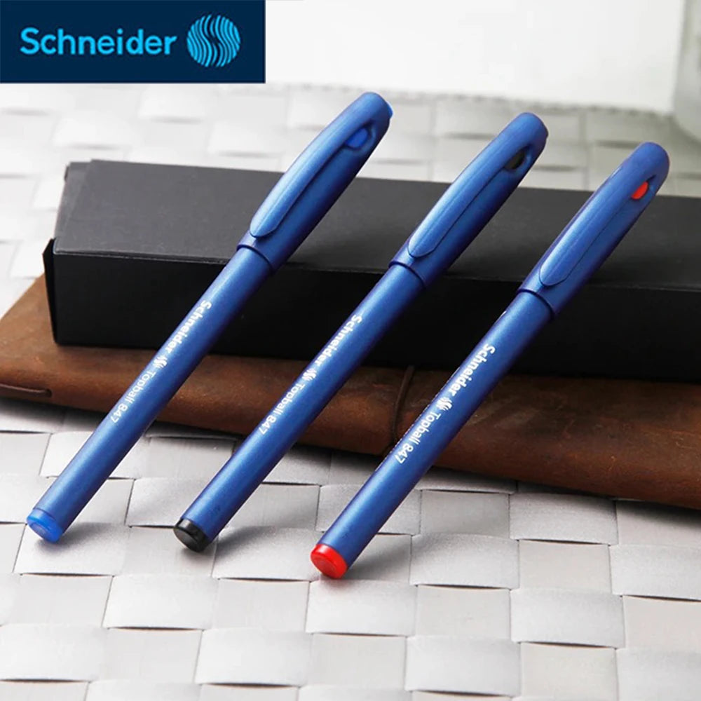1PC German Schneider Topball 847 0.5mm Gel Pen Signature Pen Writing Smooth Student Exam Supplies Back To School Stationery