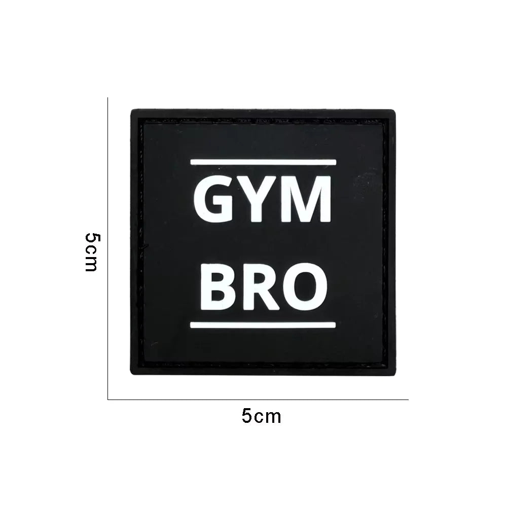 Sports Fitness Gym Patches No Pain No Gain ATHLETE team club Tactical Embroidered Patch brand Armband
