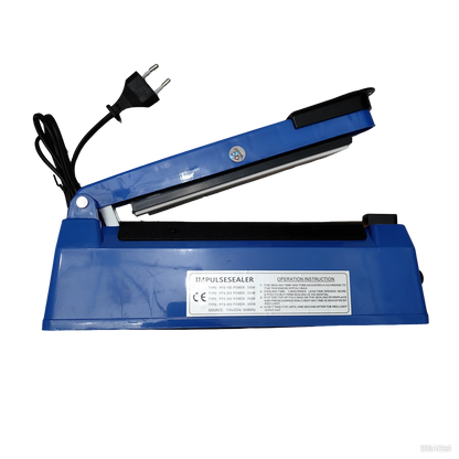 Impulse Sealing Machine Electric Heat Hand Press Sealer Food Plastic Bag 20cm Ballons Fast Heat Sealer Packaging Machine