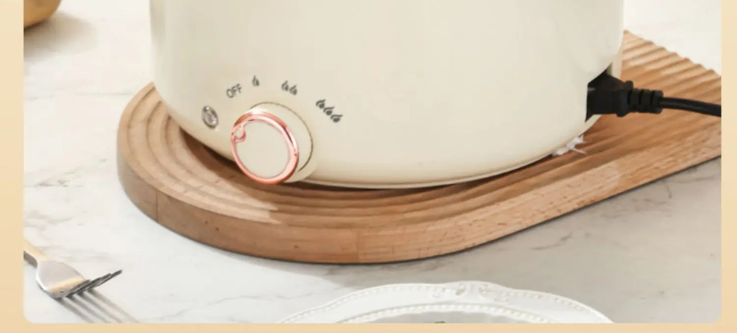 Multifunctional integrated household electric hot pot, automatic power off pot