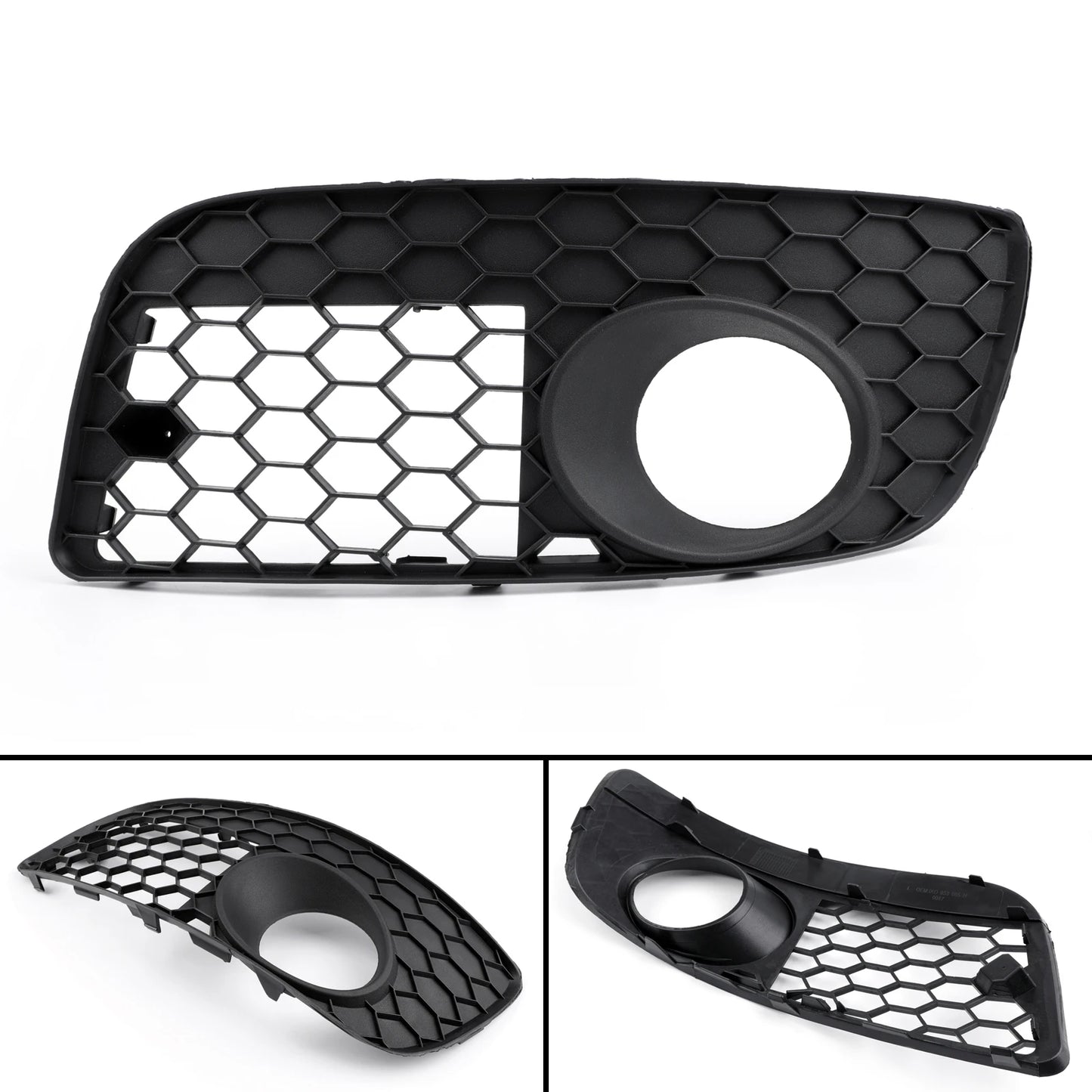 New Front Bumper Fog Lamp Lights Grill Grille L/R For VW GOLF MK5 GTI 2006-2009