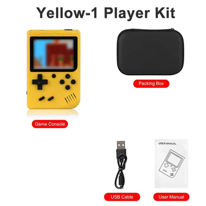 Built-in 400 FC Games with Portable Case 3.0 Inch LCD Screen Video Game Player Kids Boys Gift for Retro Handheld Game Console