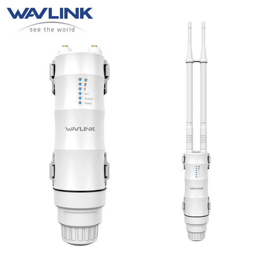 WAVLINK AC600/1200 High Power Outdoor Router Dual Band Weatherproof Long Range Mesh Technology 4 Directional Antennas by PDG ibma
