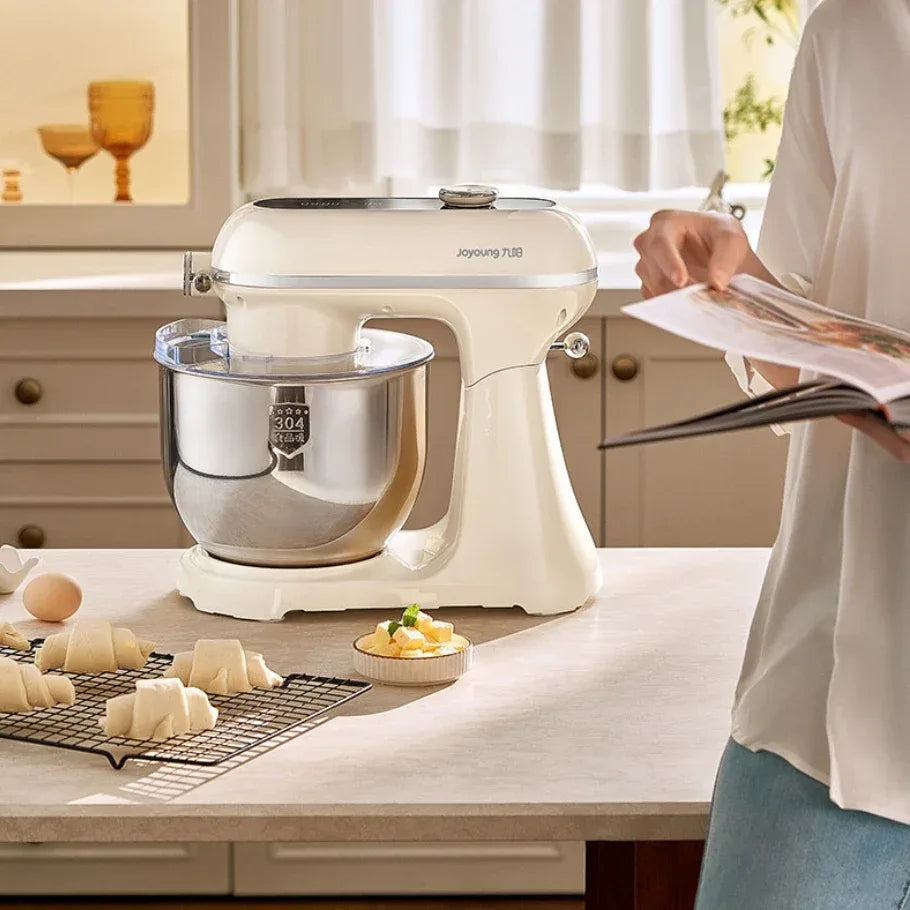 Multifunctional Household Stand Mixer Automatic Dough Kneading Meat Grinder Food Blender All-in-One Machine