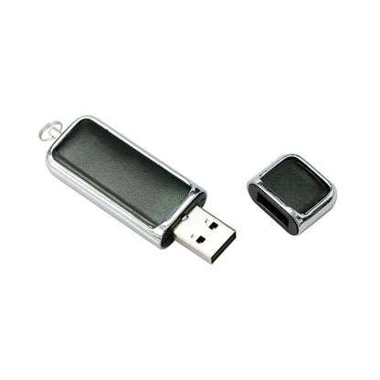 Pendrive 256GB USB Flash Drive Leather with Metal Keychain 64GB 32GB 8GB Business Usb Memories Disk 128GB Pen Drive Memory Stick
